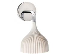 Kartell E', Aplique, Blanco, Ø 13,5 x H 24 cm