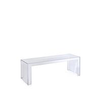 Kartell Invisible Side Mesa, Cristal, H. 40 cm, 120 x 40 x 47 cm