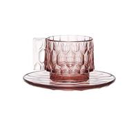 Kartell Jaleas Familia, Juego de Café, Plástico, Rosa