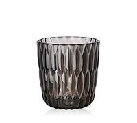 Kartell Jelly, Jarrón, Ahumado, Transparente, 23,5 x 25 cm
