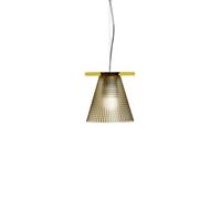Kartell - Light Air Lámpara Colgante Ámbar Esculpido