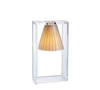 Kartell Light-Air, Lámpara de mesa, Clásica, Cristal Beige