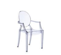 Kartell Louis Ghost, Silla, Set de 2, Azul Cielo