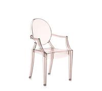 Kartell Louis Ghost, Silla, Set de 2, Naranja ocaso