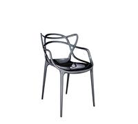 Kartell Masters, Silla, Titanio, Set de 2