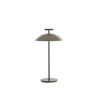 Kartell Mini Geen-A, Lámpara de mesa con batería, Intensidad regulable, H 36,5 cm, Bronce