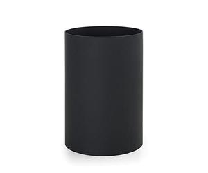 Kartell Papelera de Plástico, color Negro, 25 x 25 x 38 cm
