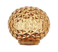 Kartell Planet Lámpara, Mini - con batería, Ámbar, Ø 16 cm