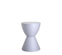 Kartell Prince Aha Taburete, Bambú, Gris Violetaceo, 30 x 43 x 44 cm