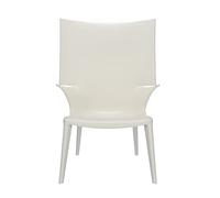 Kartell Sillón Uncle Jim, policarbonato, Blanco, 72 x 103 x 68 x 60 cm