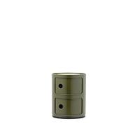 Kartell - Sistema modular, ABS, Verde, 32 x 32 x 40 cm