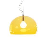 Kartell Small FL/Y, Lámpara Colgante, Amarillo, Ø38