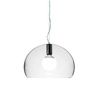 Kartell Small FL/Y, lámpara de suspensión, cristal transparente