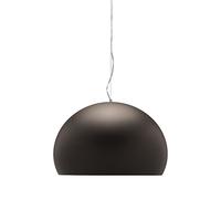 Kartell Small FL/Y, lámpara de suspensión, marrón mate