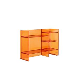 Kartell Sound-Rack Rellanos, Anaranjado Mandarina, 75 x 53 x 32 cm