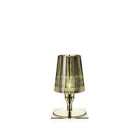 Kartell Take, Lámpara de mesa, Verde Oliva, Transparente