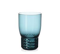 Kartell Trama - Vaso de Agua, Azul, Juego de 4 Vasos