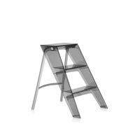 Kartell Upper, Escalera Plegable, H 60 cm, Ahumado