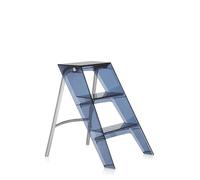 Kartell Upper, Escalera Plegable, H 60 cm, Azul Polvo