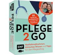 Kartenset: Pflege to go - Notfallmaßnahmen, klinisches Wissen und Tipps für den Pflegealltag | für Krankenpflege, Altenpflege, Pflege zu Hause | von ... Karten mit Messingring und Begleitbuch