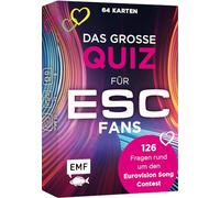 Kartenspiel: Das große Quiz für ESC-Fans: 126 Fragen rund um den Eurovision Song Contest - 12 Punkte für ...?
