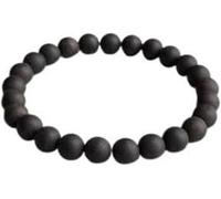 Karungali Pulsera de ébano para eliminar crisis financieras y fuerzas malvadas (Karungali Kattai), hecha de madera de Aabnus original/Lakdi, tamaño libre (paquete de 1)