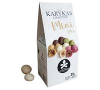 Karykas Collection Mini Mix 30g | Selección Gourmet de Bombones Artesanales | Higo Seco con Chocolate y Praliné | Surtido Premium Formato Mini