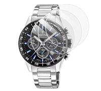 KARYLAX- 3 piezas Protector de pantalla de cristal templado, dureza 9H, protector antirayaduras compatible con reloj inteligente LOTUS redondo hombre 18810/1