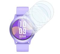 KARYLAX - (6 piezas de protección de pantalla de cristal flexible, dureza 9H antiarañazos, película protectora compatible para reloj inteligente SPC SMARTEE DUO VIVO