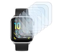 KARYLAX - (6 piezas de protección de pantalla de cristal flexible, dureza 9H antiarañazos, película protectora compatible para reloj inteligente SPC SMARTEE DUO 2