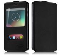 KARYLAX - Funda con tapa para Doro Aurora A10 (4 x 10 cm), color negro