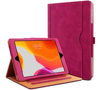 KARYLAX - Funda de protección integral y modo soporte horizontal con 3 inclinaciones para tablet Apple iPad 8 Gen 10.2 2020, color rosa
