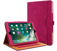 KARYLAX - Funda de protección integral y modo soporte horizontal con 3 inclinaciones para tablet Apple iPad Air 1 / Air 2 (9,7 pulgadas), color rosa