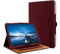 Karylax - Funda de protección integral y modo soporte horizontal de 3 inclinaciones para tablet Lenovo Tab P10 de 10,1 pulgadas (color burdeo)