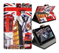 Karylax - Funda de protección universal M con soporte para tablet Nvidia Shield K1