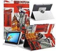 Karylax - Funda de protección universal para tablet Thomson Teo10 RK1BK8, diseño ZA03