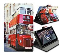 Karylax - Funda de protección universal para tablet Thomson TEO7-RK1BK8-7 pulgadas, diseño ZA10