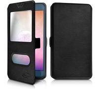 KARYLAX - Funda doble S-View universal S (Ref.Negro) para Doro Aurora A10