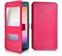 KARYLAX - Funda doble S-View universal S (Ref.Rose) para Doro Aurora A10