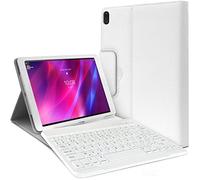 KARYLAX - Funda protectora blanca teclado Azerty Bluetooth para Lenovo Tab P11/Tab P11 Plus 11" 2021 (TB-J606F/J606L/J607)