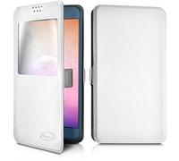 KARYLAX - Funda S-View universal S (Ref.Blanc) para Doro Aurora A10