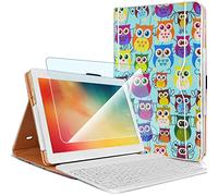 KARYLAX KJ23 - Funda con teclado Azerty y cristal flexible para Archos Core 101 3G V7 de 10,1 pulgadas