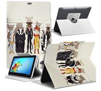 Karylax MV04 - Funda universal para tablet Lexibook LexiTab Master de 7 pulgadas, diseño de S