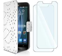 KARYLAX Pack de 2 lentes flexibles + funda protectora Diamante Banco M (A) para Orange Neva Start