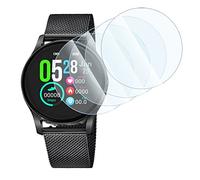 KARYLAX - [Pack x4 Protector de Pantalla Cristal Flexible Dureza 9h, Película Protector para Reloj Inteligente Lotus Smartime 50000