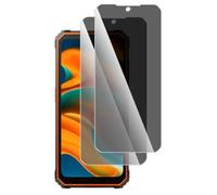 KARYLAX - Protector de pantalla antiespía de cristal flexible, antiarañazos, película de privacidad compatible con Smartphone CUBOT Kingkong ACE 3 (pack x2)