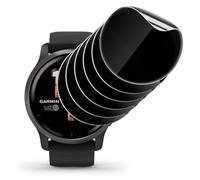 KARYLAX - Protector de pantalla antiespía flexible, antiarañazos, protector de filtro de privacidad compatible con reloj inteligente Hama de 1,43" (pack x6)