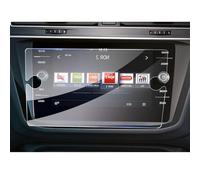 KARYLAX - Protector de pantalla de cristal flexible antihuellas, protector compatible con Volkswagen Tiguan 2 II MK2 GTE Allspace 2017-2023, PASSAT B8 Discover Media (8 pulgadas)