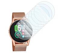 KARYLAX - Protector de pantalla de cristal flexible de dureza 9h, película protectora para reloj inteligente Lotus Smartime 50000 (8 piezas)