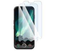 KARYLAX - Protector de pantalla de cristal flexible, dureza 9H, antiarañazos, protector compatible con Doro Aurora A10 (pack x2)